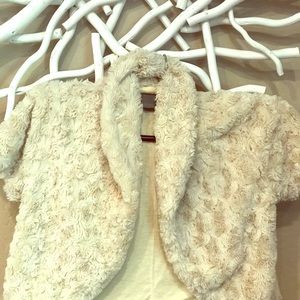 Woman’s fur balero jacket